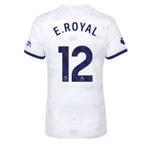 Tottenham Hotspur Emerson Royal #12 Domaci Dres za Ženska 2023-24 Kratak Rukavima